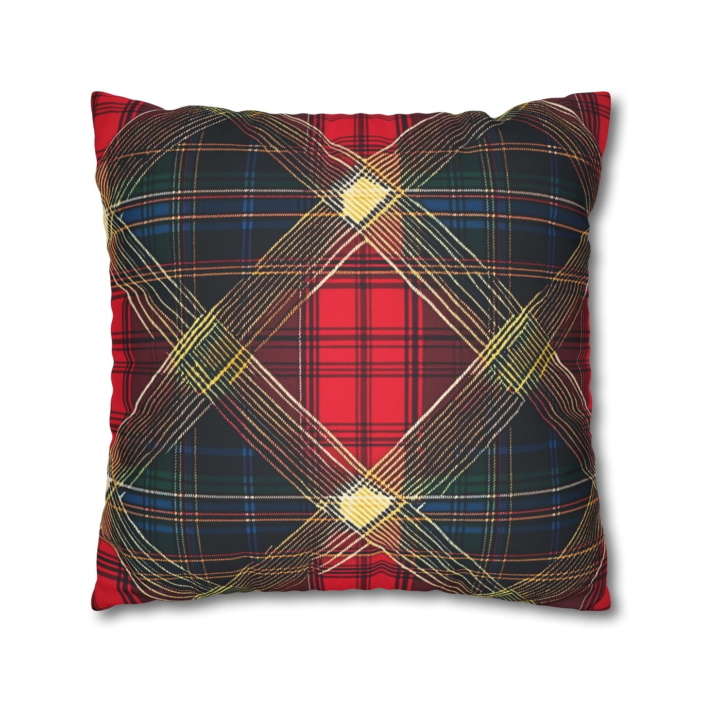 Kilt: Scottish Tartan Inspired Throw Pillow Cover