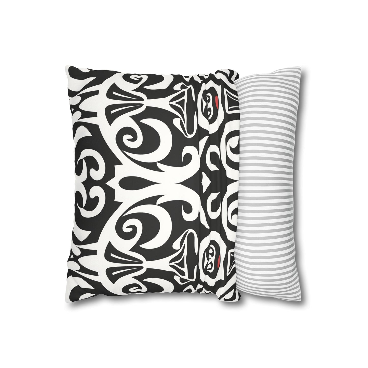 Aroha: Maori Culture Inspired Throw Pillow Cover