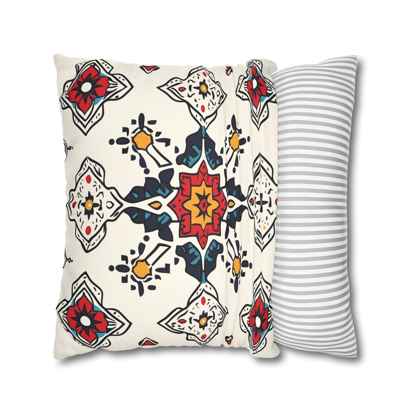 Tizi: Algerian Kabyle Inspired Throw Pillow Cover