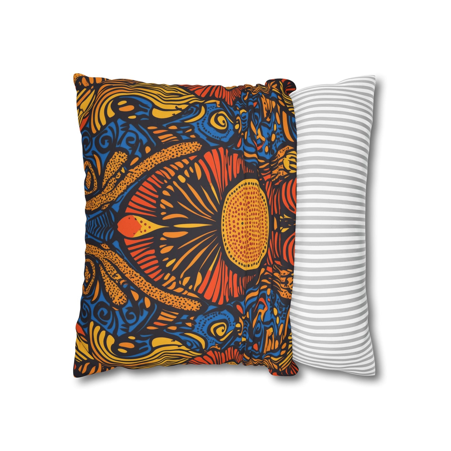 Adire: Nigerian Ankara Inspired Throw Pillow Cover