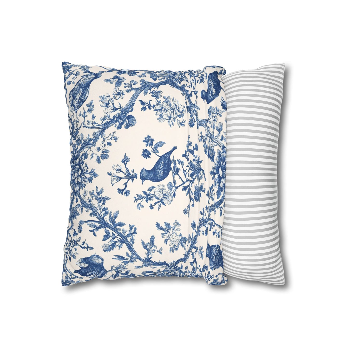 Charmant: French Toile de Jouy Inspired Throw Pillow Cover