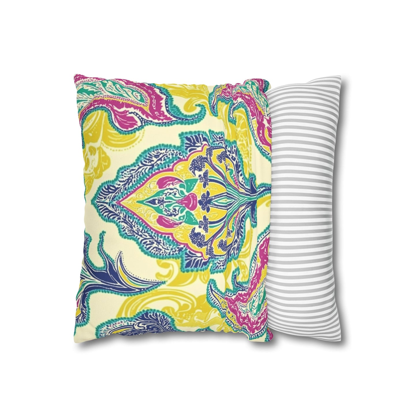 Kashmir: Persian-Indian Buta Inspired Throw Pillow Cover