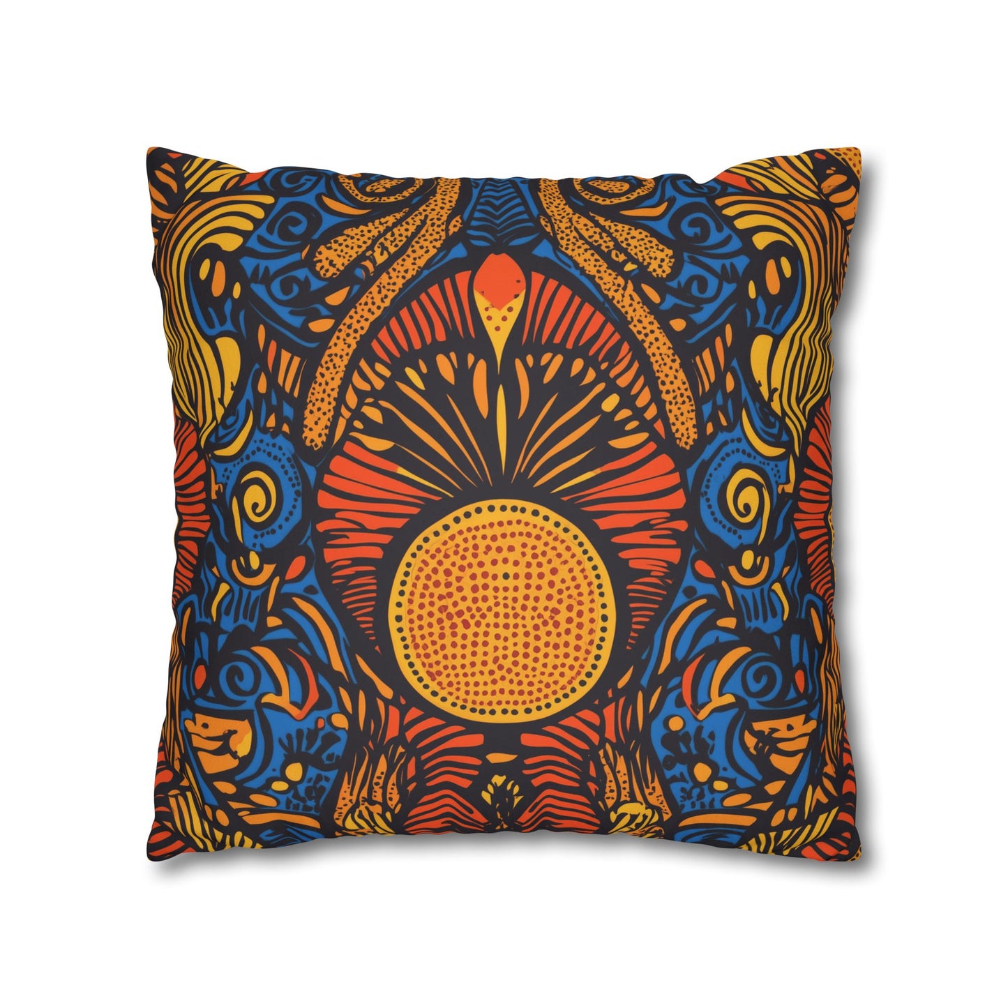 Adire: Nigerian Ankara Inspired Throw Pillow Cover