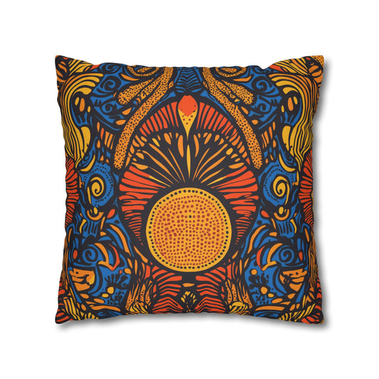 Adire: Nigerian Ankara Inspired Throw Pillow Cover