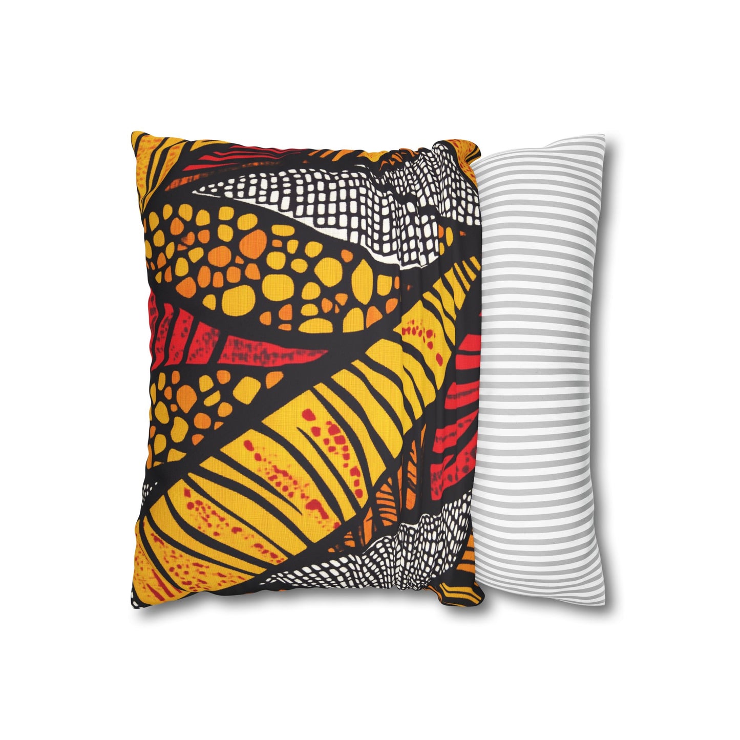Mozal: Mozambique Capulana Inspired Throw Pillow Cover