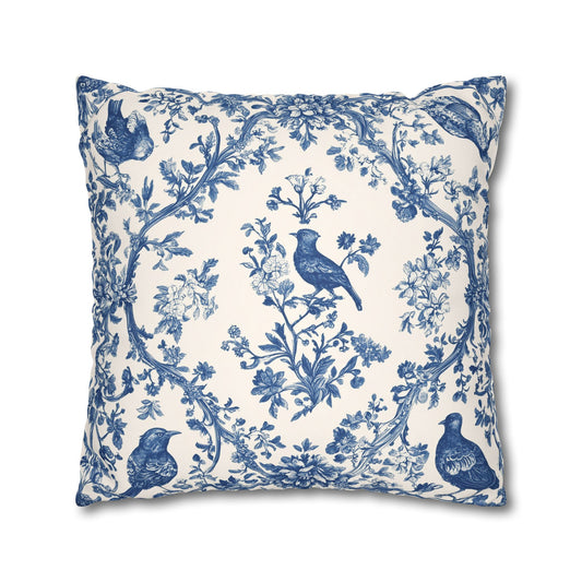 Charmant: French Toile de Jouy Inspired Throw Pillow Cover